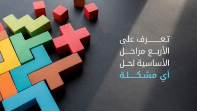 تعرف على الأربع مراحل الأساسية لحل أي مشكلة